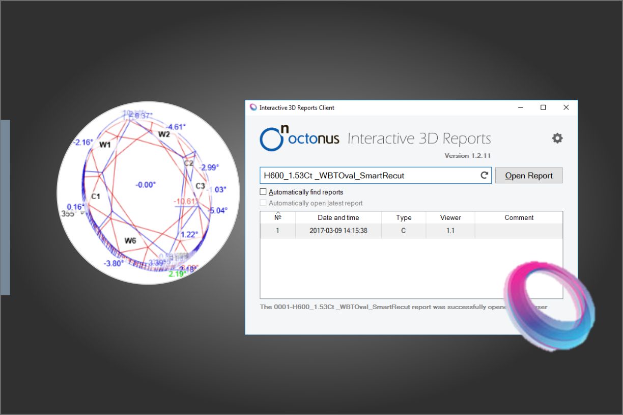 Interactive 3D Report